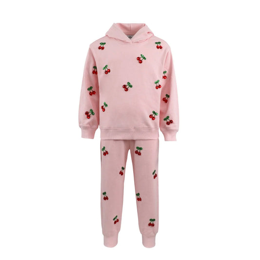 Lola + The Boys Cherry Berry | Joggers Set