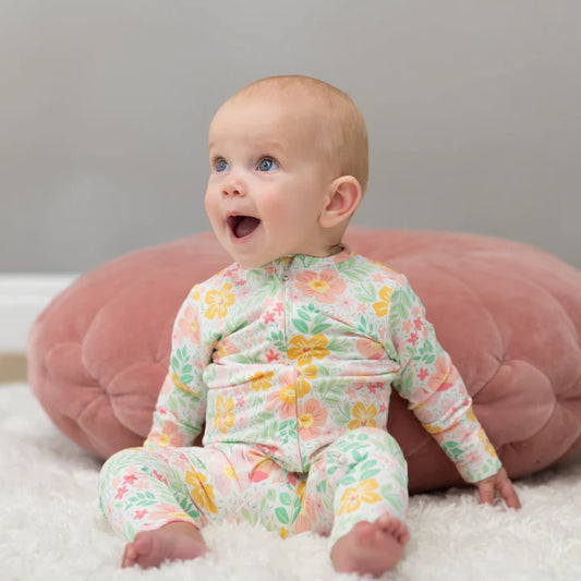 Sweet Bamboo Fantasy Flower | Convertible Romper