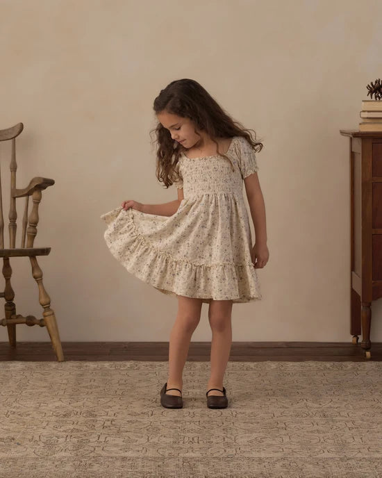 Rylee + Cru Natural Meadow | Sage Jersey Dress