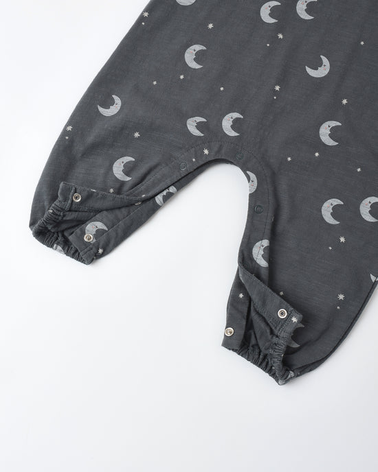 Rylee + Cru Midnight Moons | Henley Jumpsuit