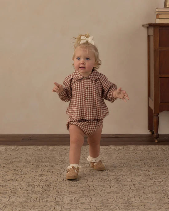 Rylee + Cru Brick Check | Nellie Set