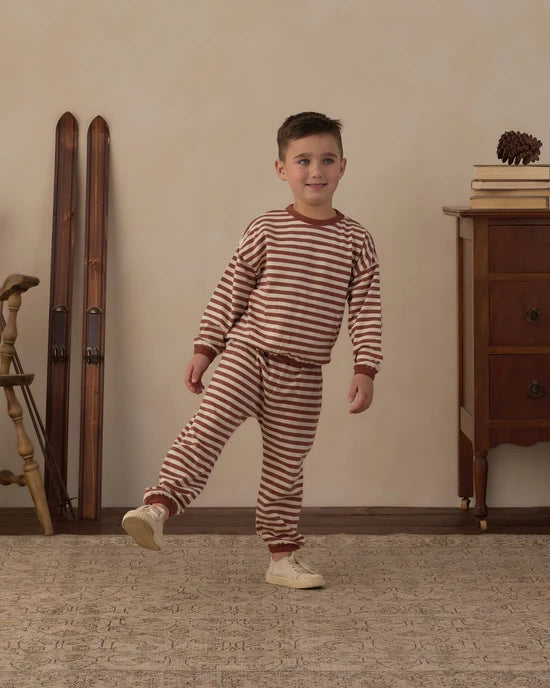 Rylee + Cru Brick Stripe | Relaxed Set