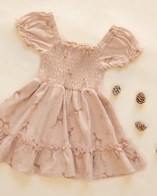 Rylee + Cru Blush Fawns | Sage Jersey Dress