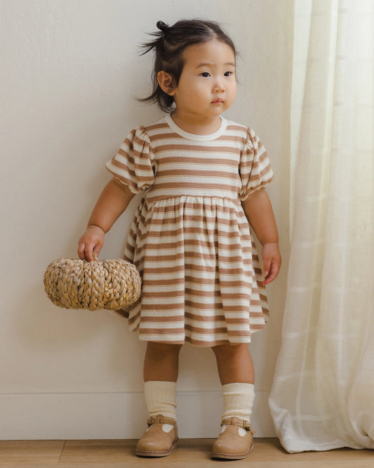 Quincy Mae Ivory Spice Stripe | Darla Dress