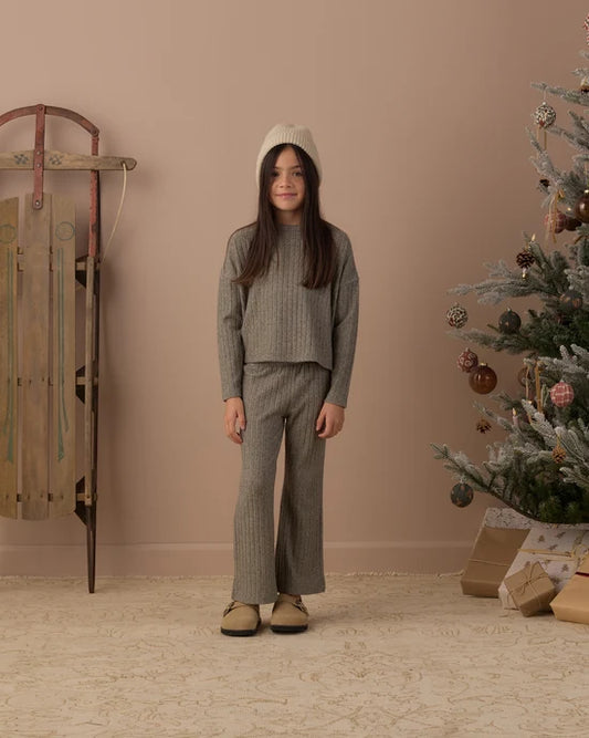 Rylee + Cru Evergreen | Cozy Knit Rib Set