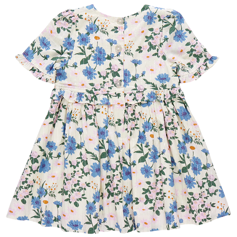 Pink Chicken Melon Daisy Floral | Raquel Dress