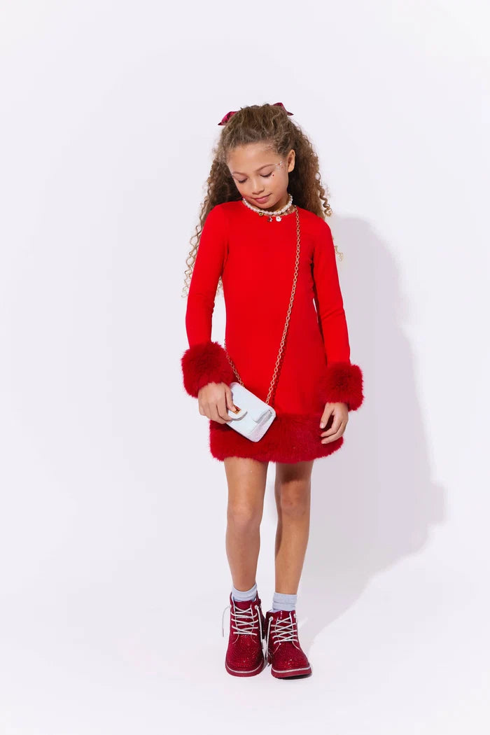 Lola + The Boys Red | Holly Dress
