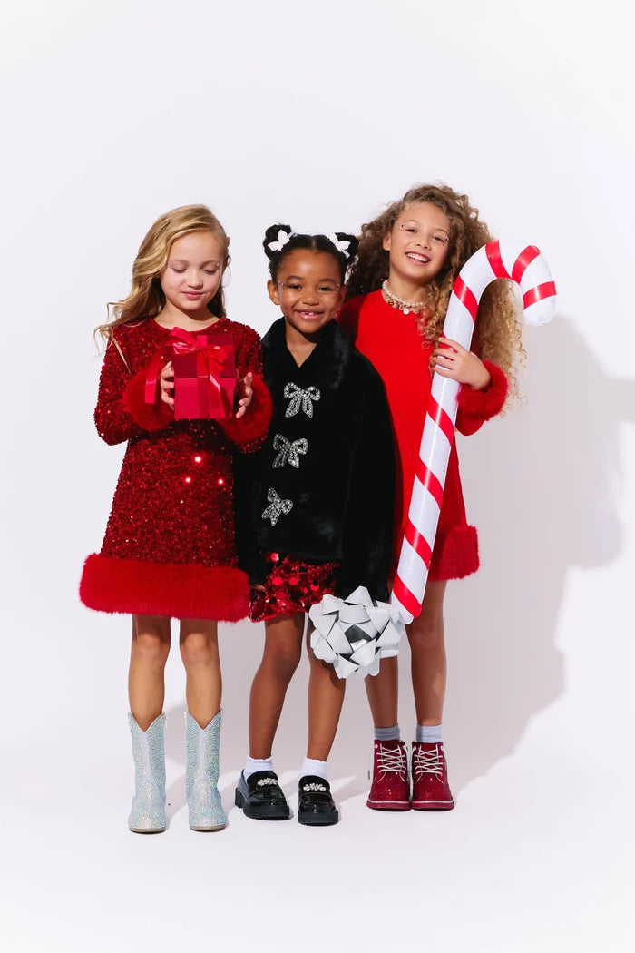 Lola + The Boys Red | Holly Dress