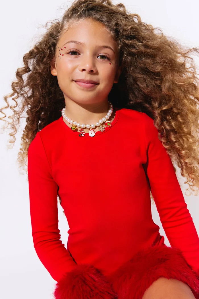 Lola + The Boys Red | Holly Dress