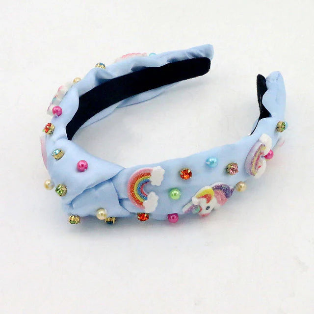 PoppyLand Over The Rainbow | Knotted Headband