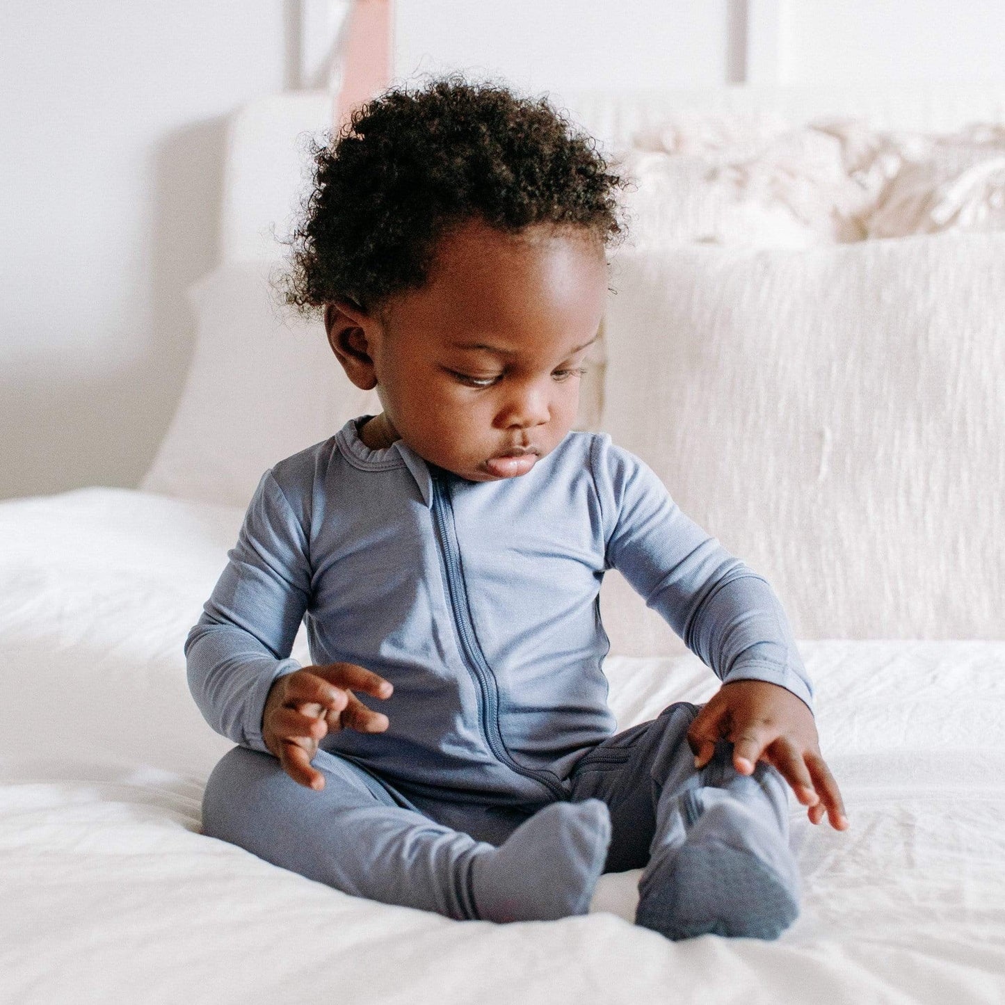 Kyte Baby Slate | Zippered Footie