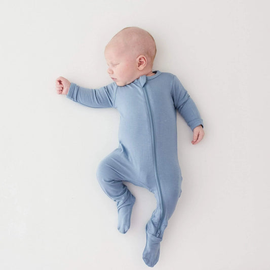 Kyte Baby Slate | Zippered Footie