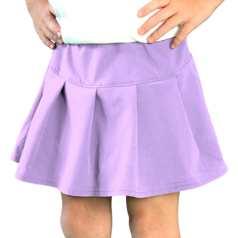 Azarhia Lavender | Solid Tennis Skort