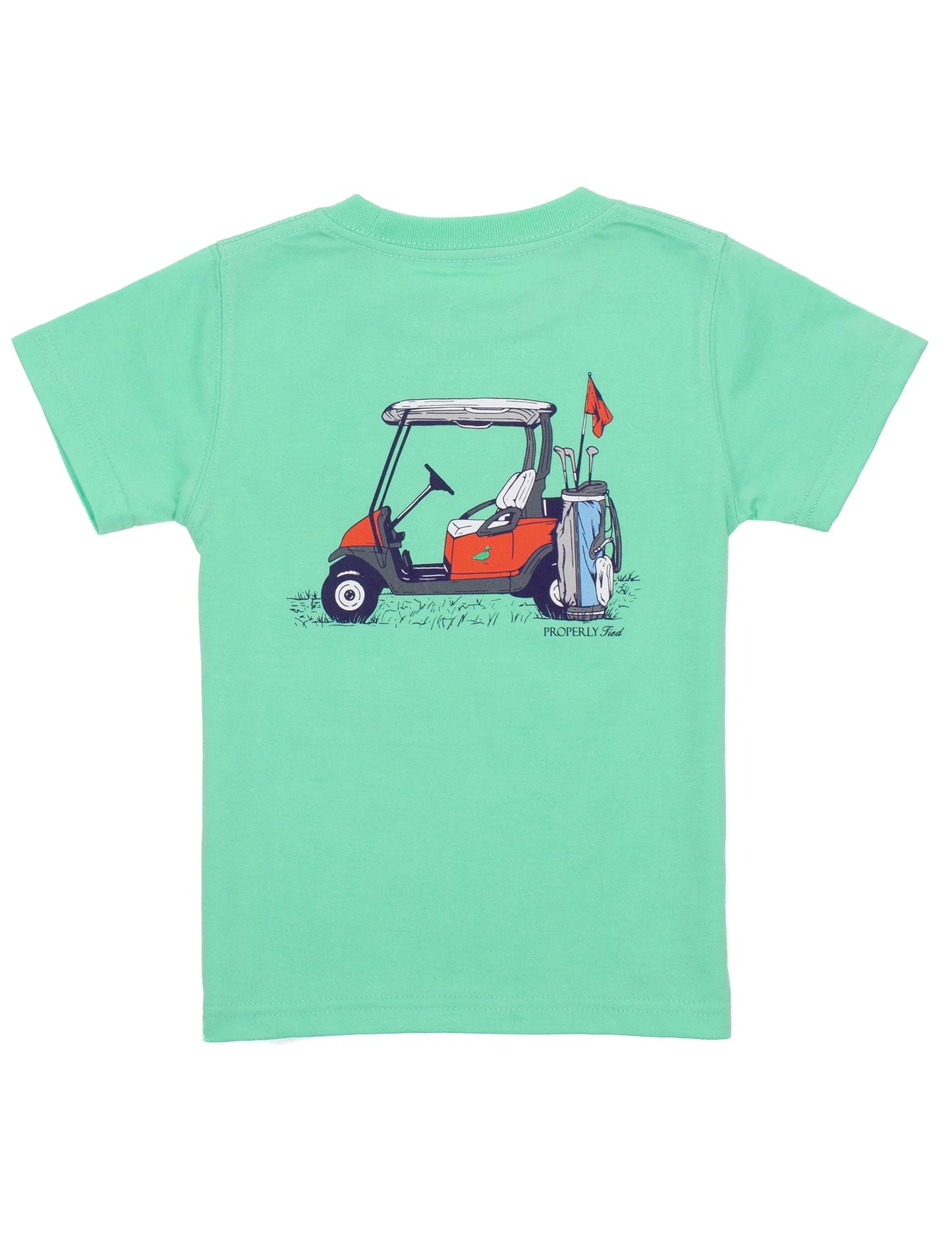 Properly Tied Wash Green Country Club | Short Sleeve T-Shirt