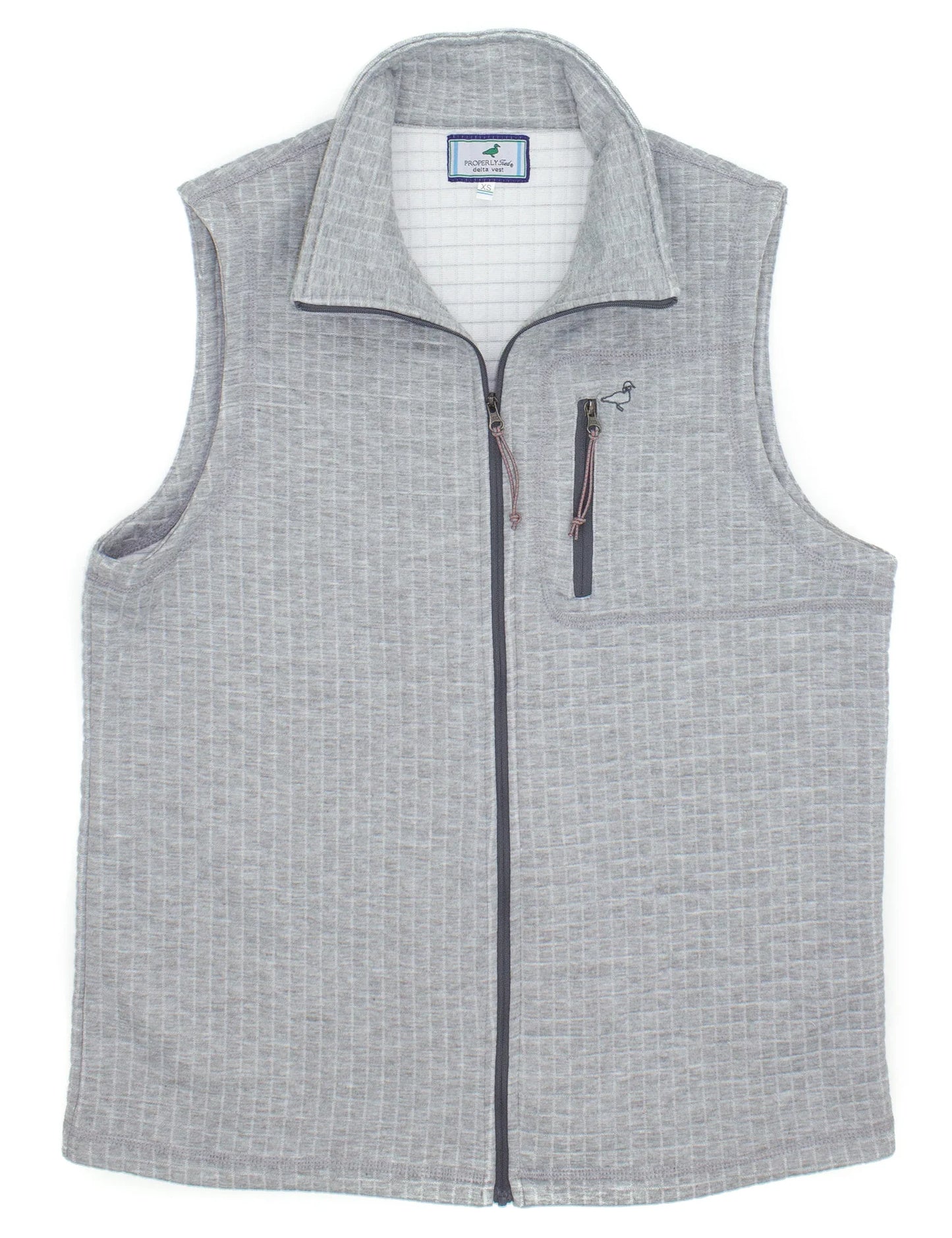 Properly Tied Heather Grey | Delta Vest