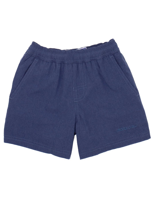 Properly Tied Marine Navy | Ace Short