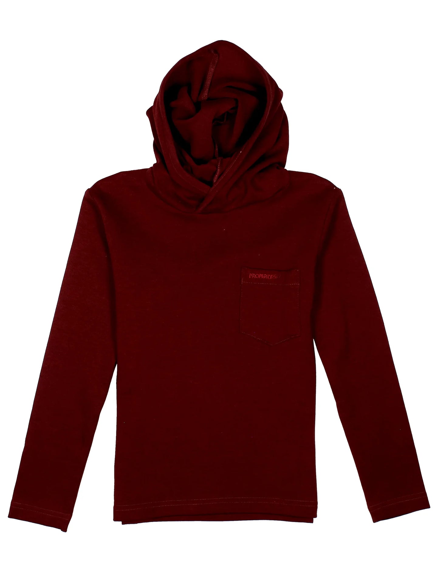 Properly Tied Maroon | Shoreline Hoodie