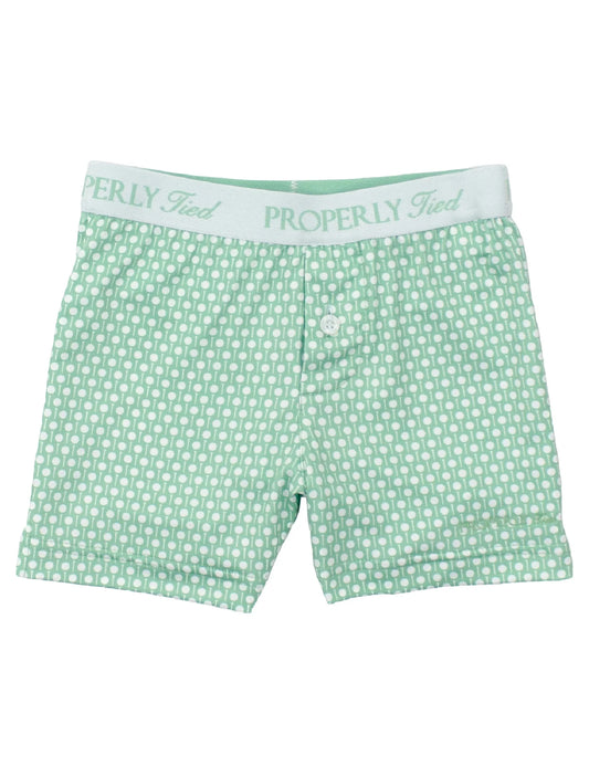 Properly Tied Mint | Tee Time Inlet Boxer