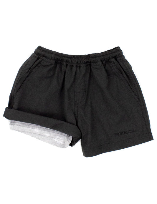 Properly Tied Pitch Black | Ace Short