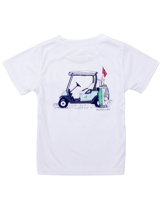 Properly Tied White | Country Club Performance Tee