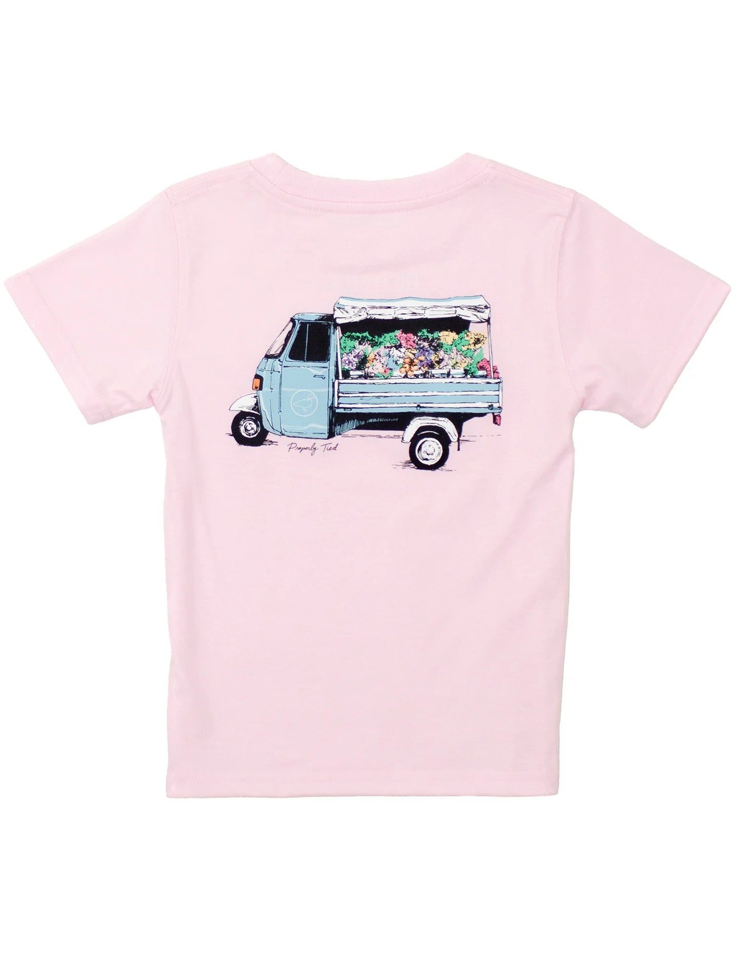 Properly Tied Rose | Fresh Florals Short Sleeve Tee
