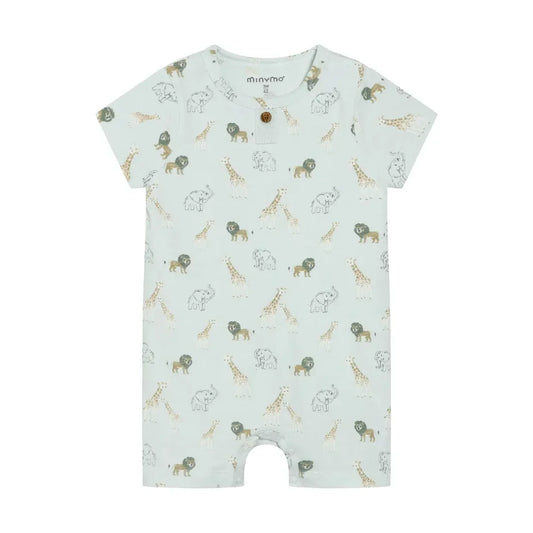 Minymo Sprout Green | Short Sleeve Bodysuit