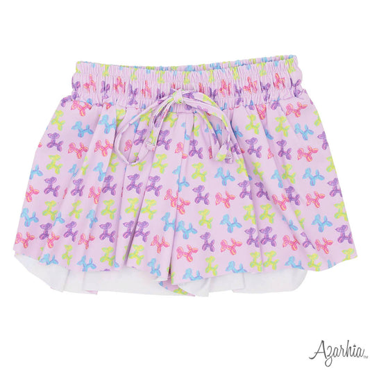 Azarhia Neon | Balloon Dog Butterfly Shorts