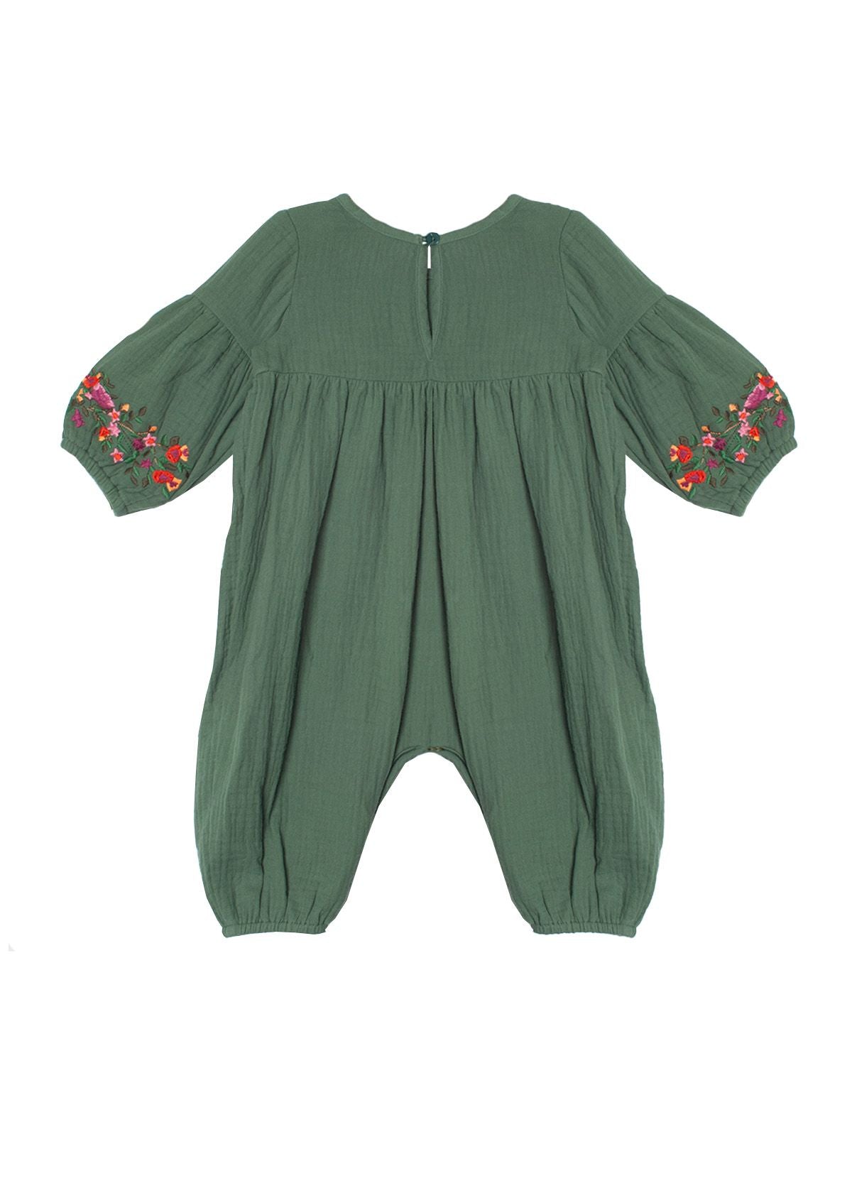 Mabel + Honey Green | Bella Romper