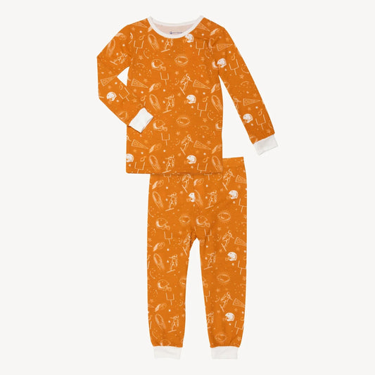 Magnetic Me Orange | Game Day Long Sleeve PJ Set