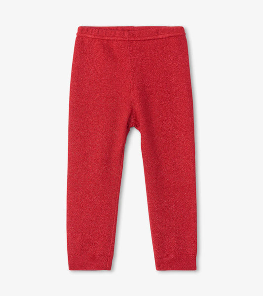 Hatley Holiday Red Shimmer Leggings