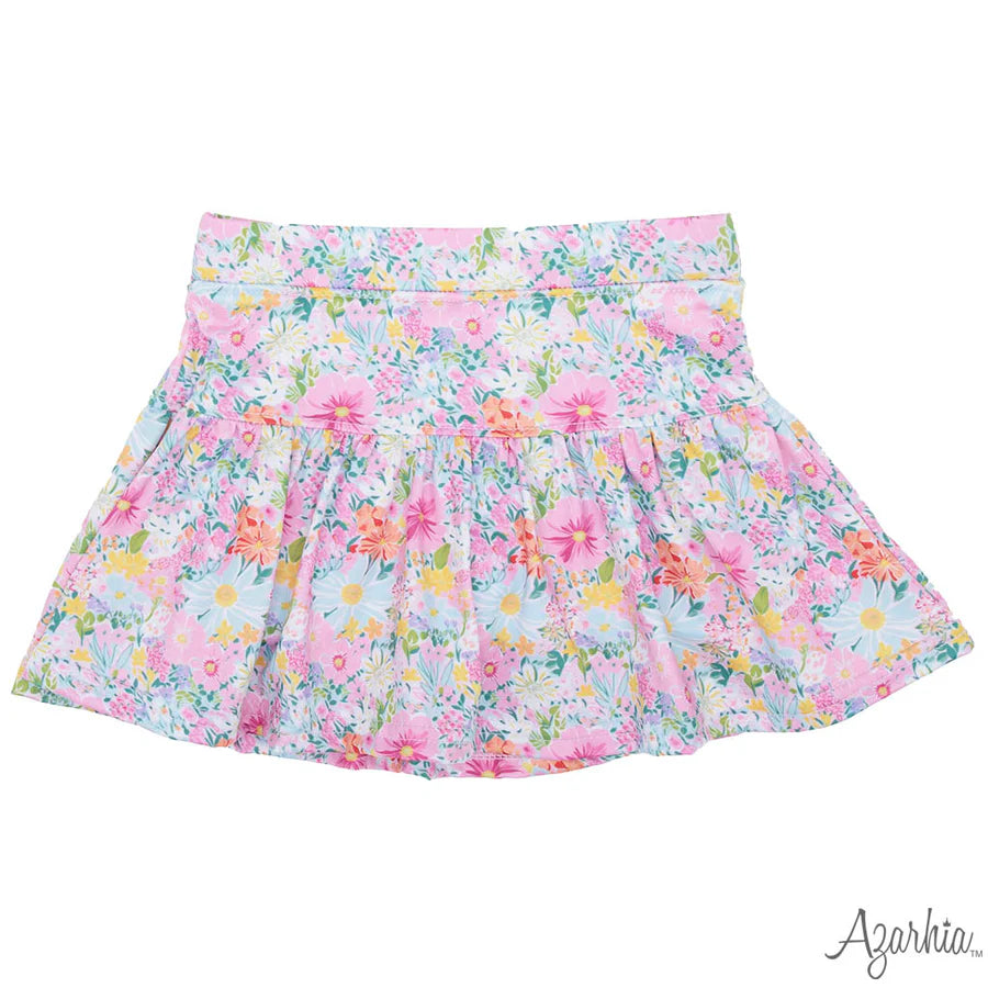 Azarhia Petal Pop | Gathered Skort