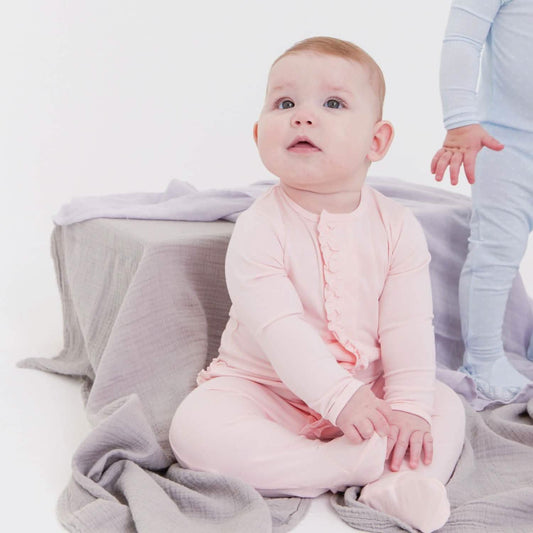 Magnetic Me Pin Dot Pink | Ruffle Footie