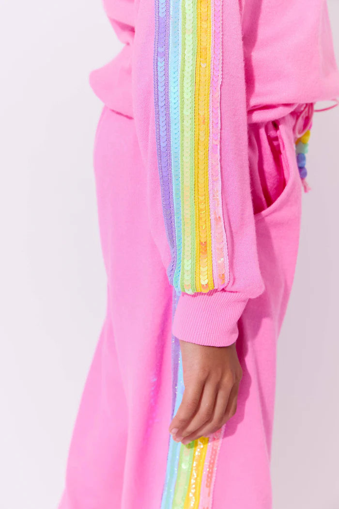 Lola + The Boys Pink Rainbow | Sequin Set
