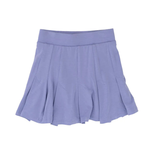 Sweet Bamboo Lilac | Pleated Skort