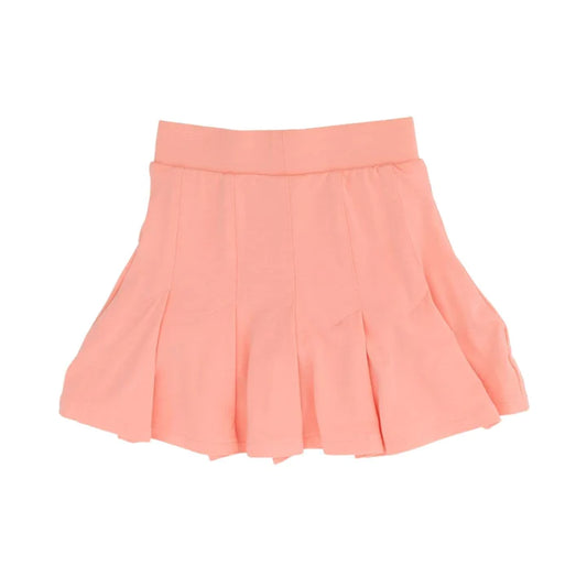 Sweet Bamboo Apricot | Pleated Skort