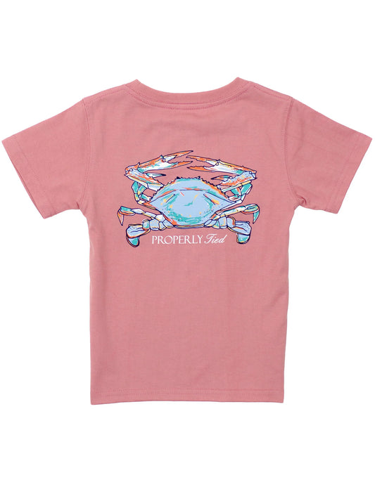 Properly Tied Salmon | Claws Short Sleeve Tee