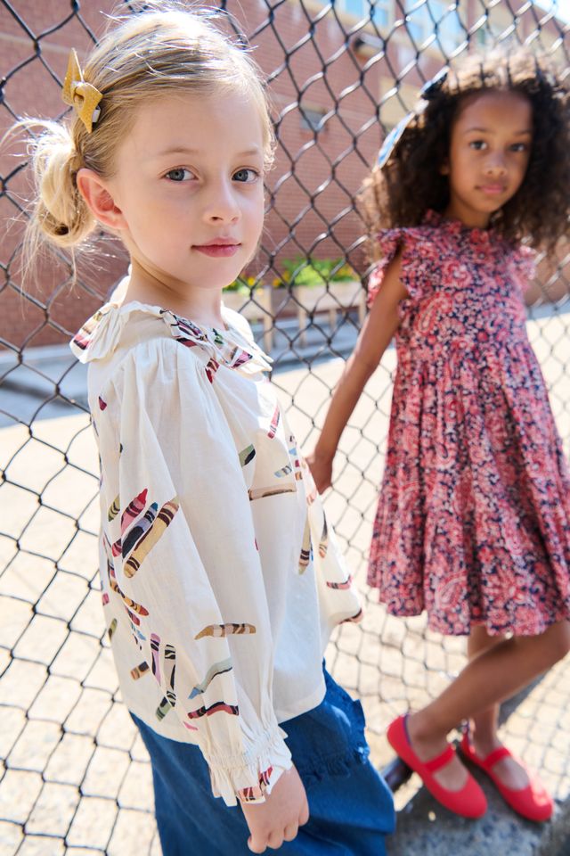 Pink Chicken Paisley Vines | Jennifer Dress