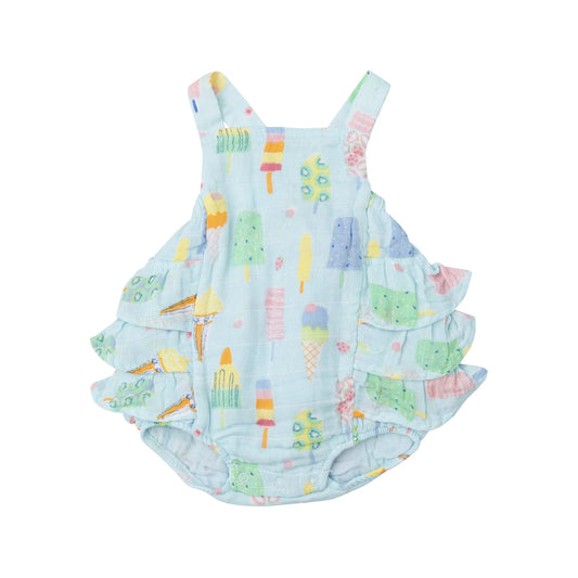 Angel Dear Fruit Dream Popsicles | Ruffle Sunsuit