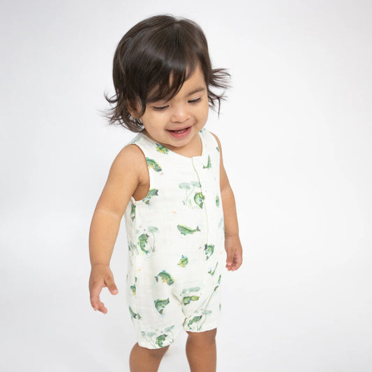 Angel Dear Bass | Shortie Romper
