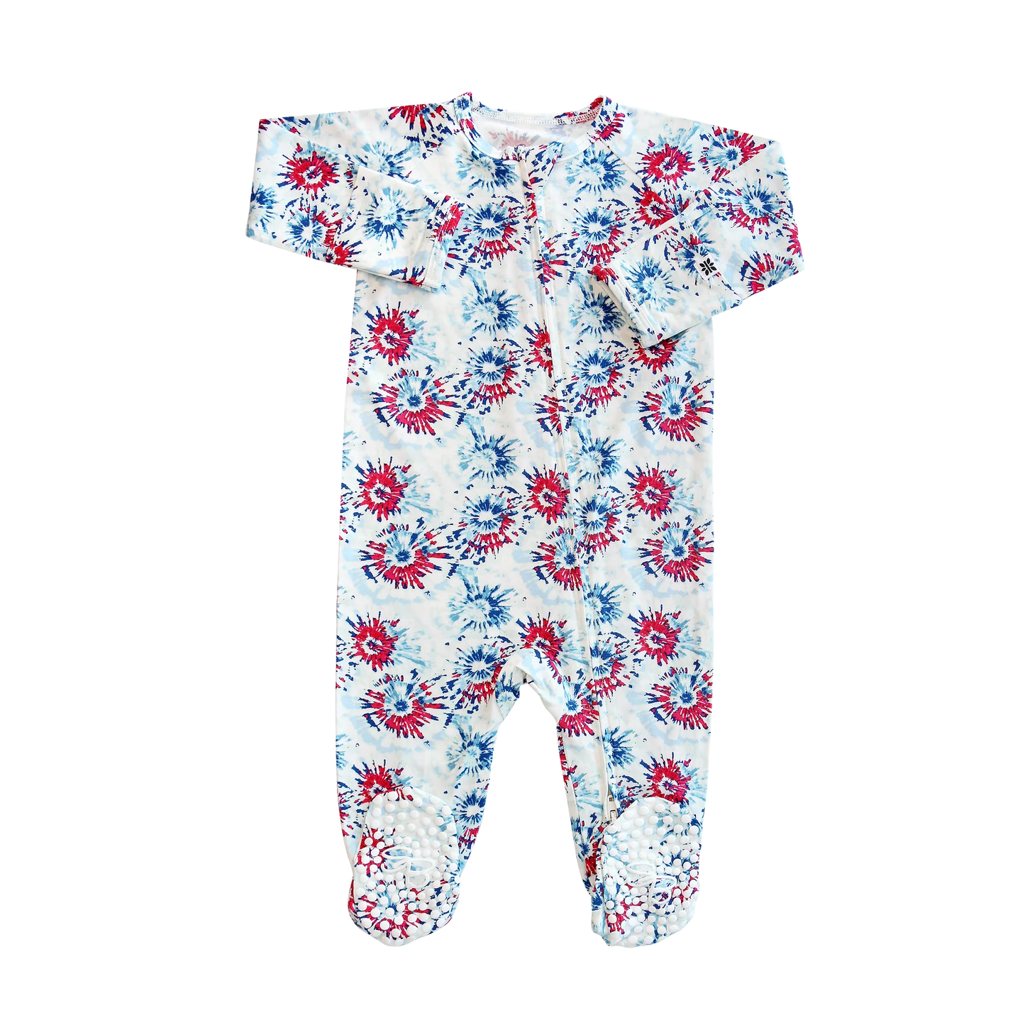 Sweet Bamboo Sugar Magnolia | Zipper Footie