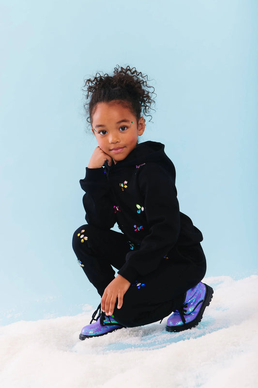 Lola & The Boys Gem Butterfly | Hoodie