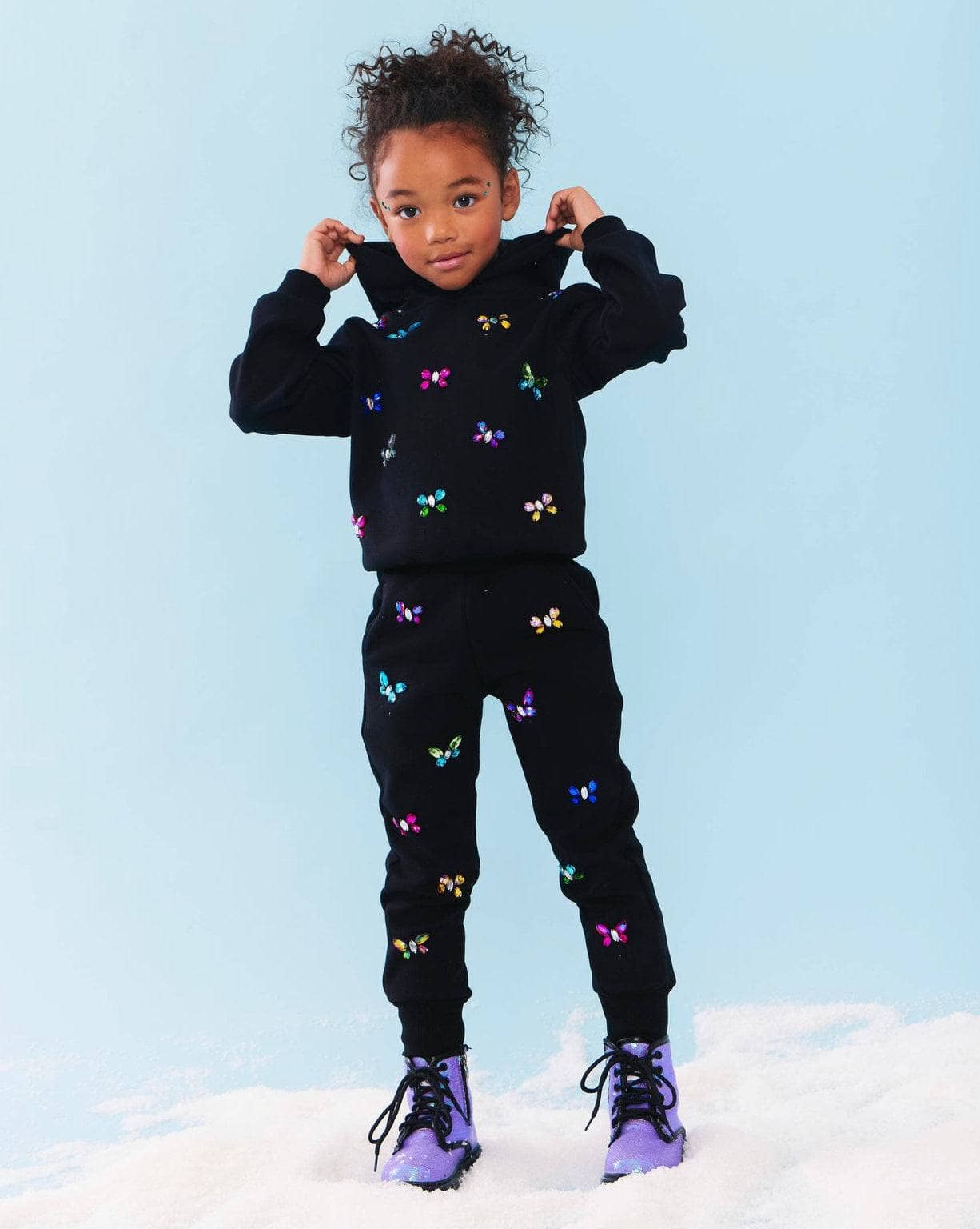 Lola & The Boys Gem Butterfly | Hoodie