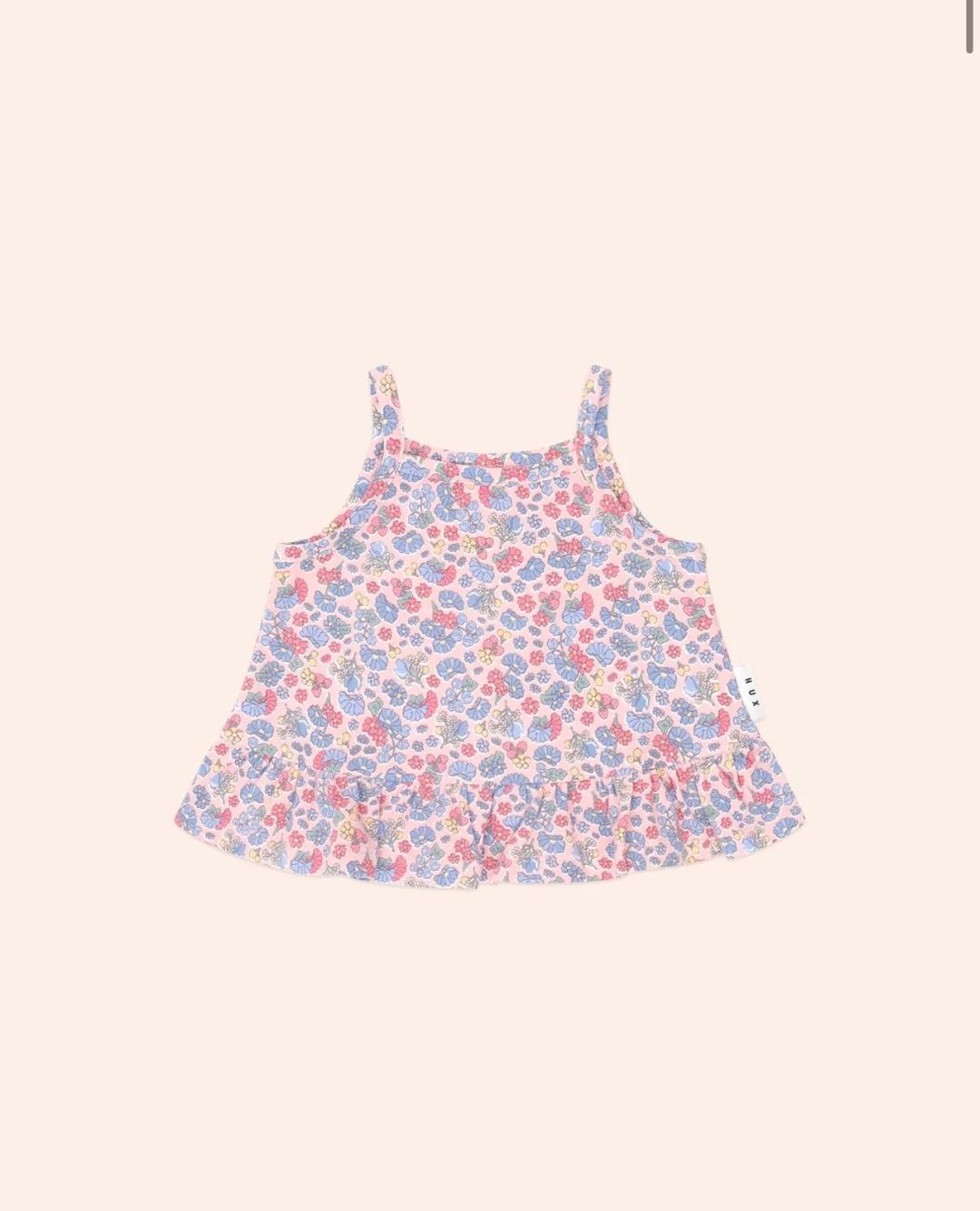 Huxbaby Vintage Floral | Peplum Top