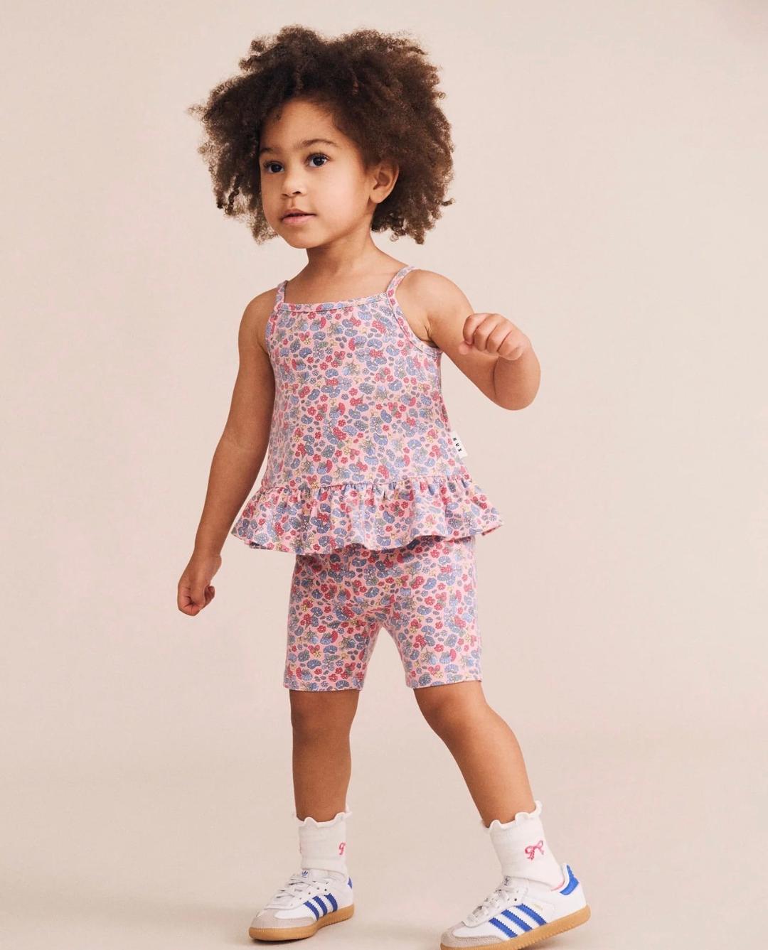 Huxbaby Vintage Floral | Peplum Top