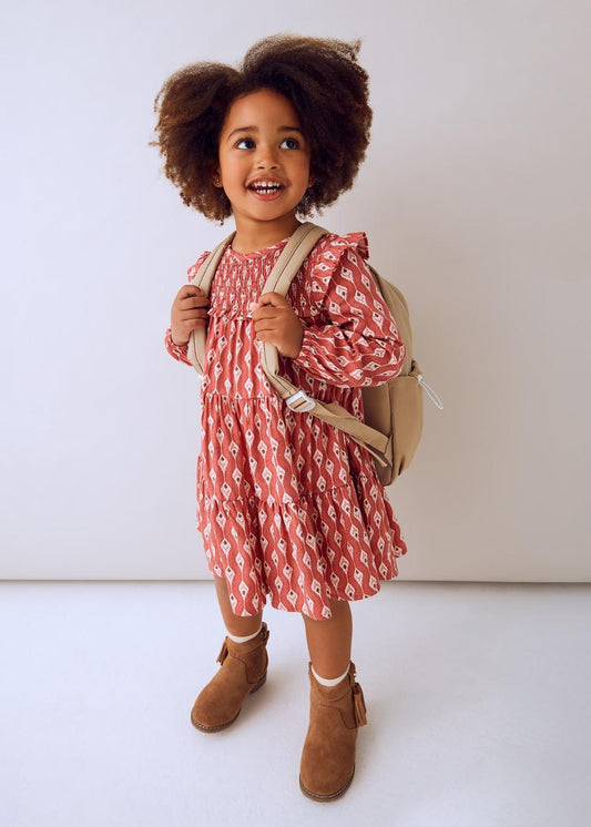 Mayoral Tandoori | Printed Dress