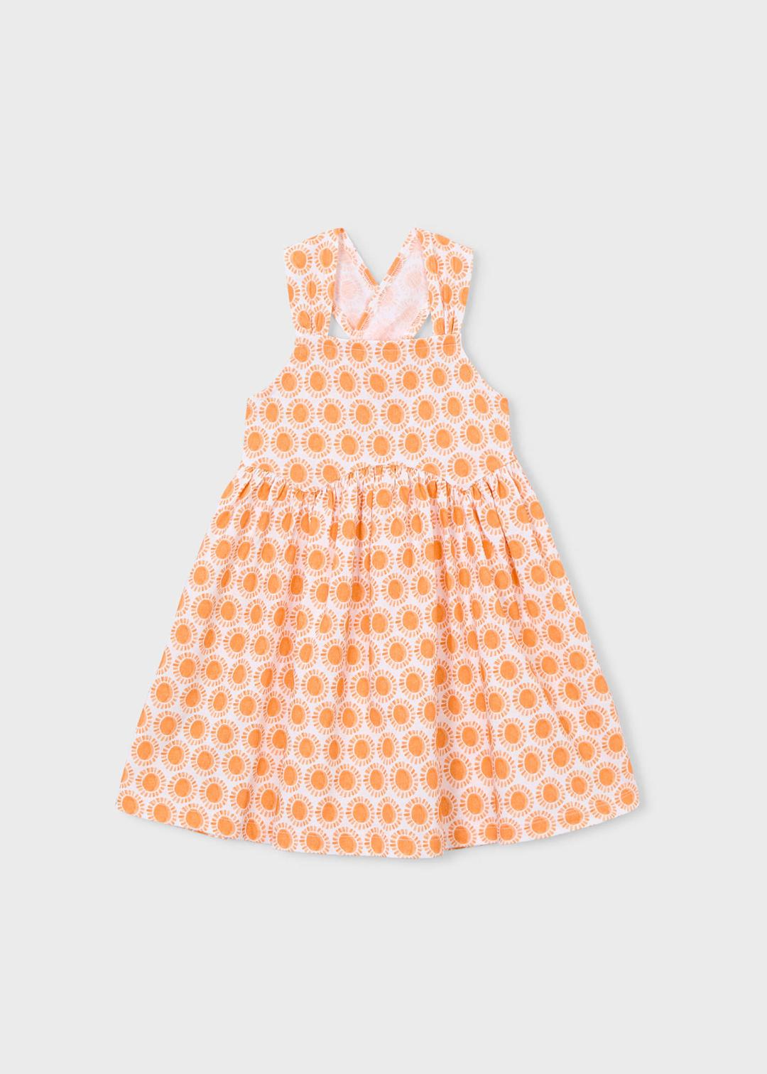 Mayoral Pumpkin | Printed Dress