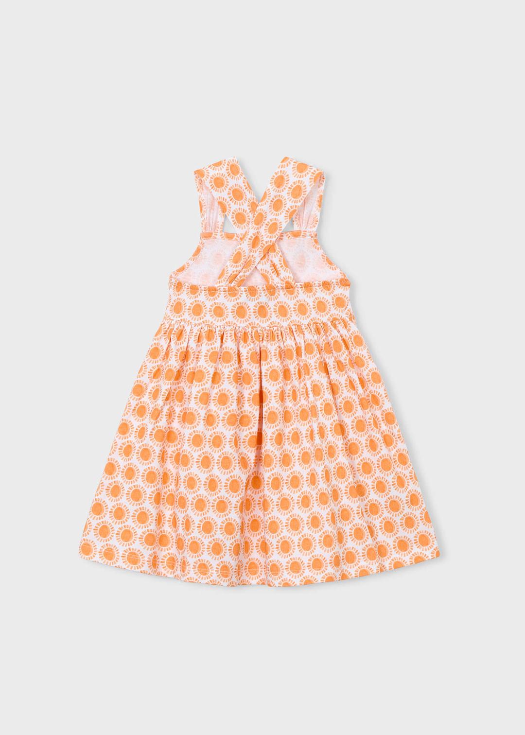 Mayoral Pumpkin | Printed Dress