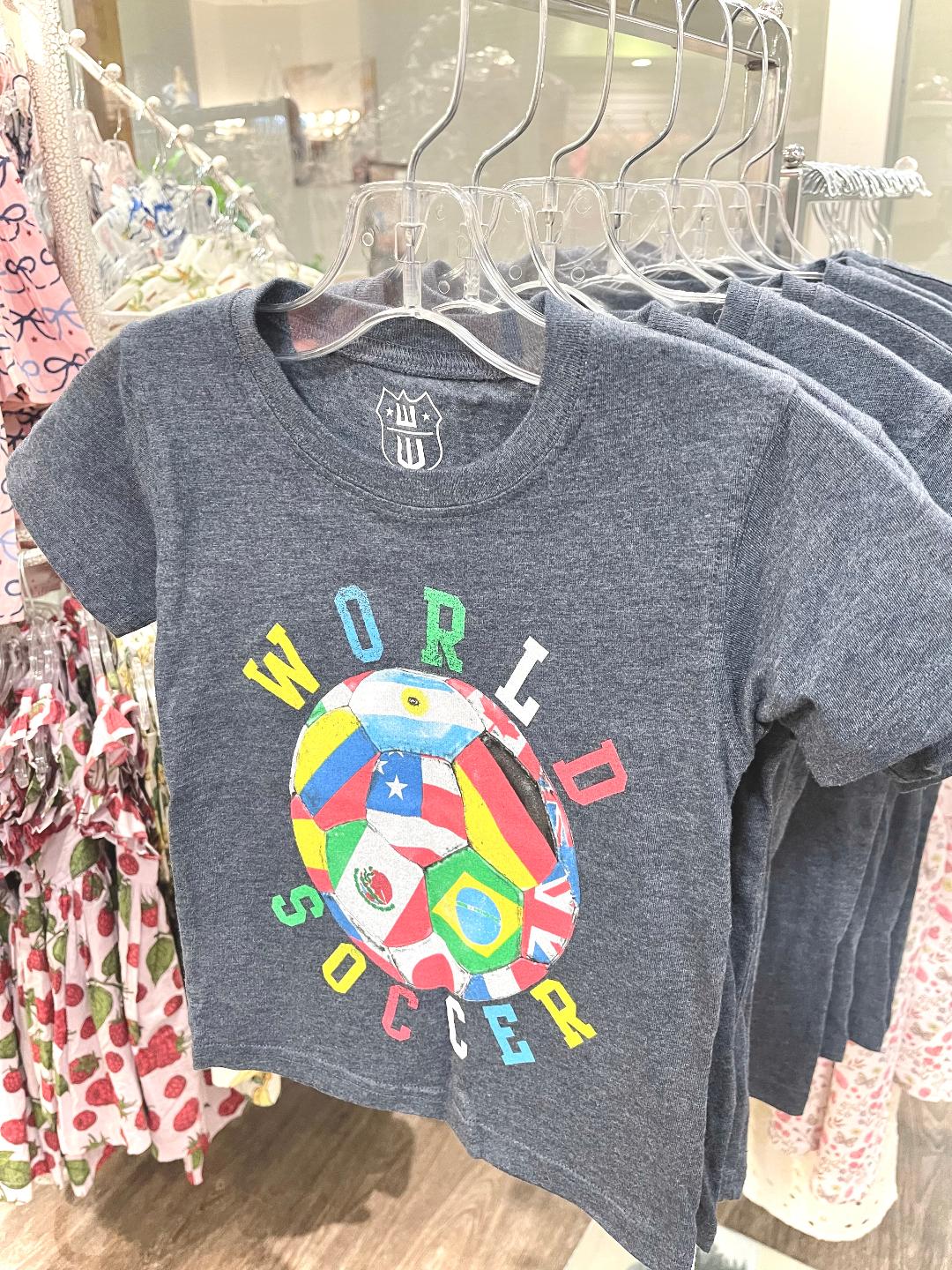 Wes & Willy Midnight | World Soccer Short Sleeve Tee