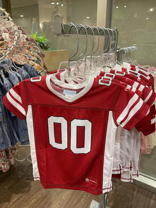 Vive La Fete OU Red | Fashion Football T-Shirt