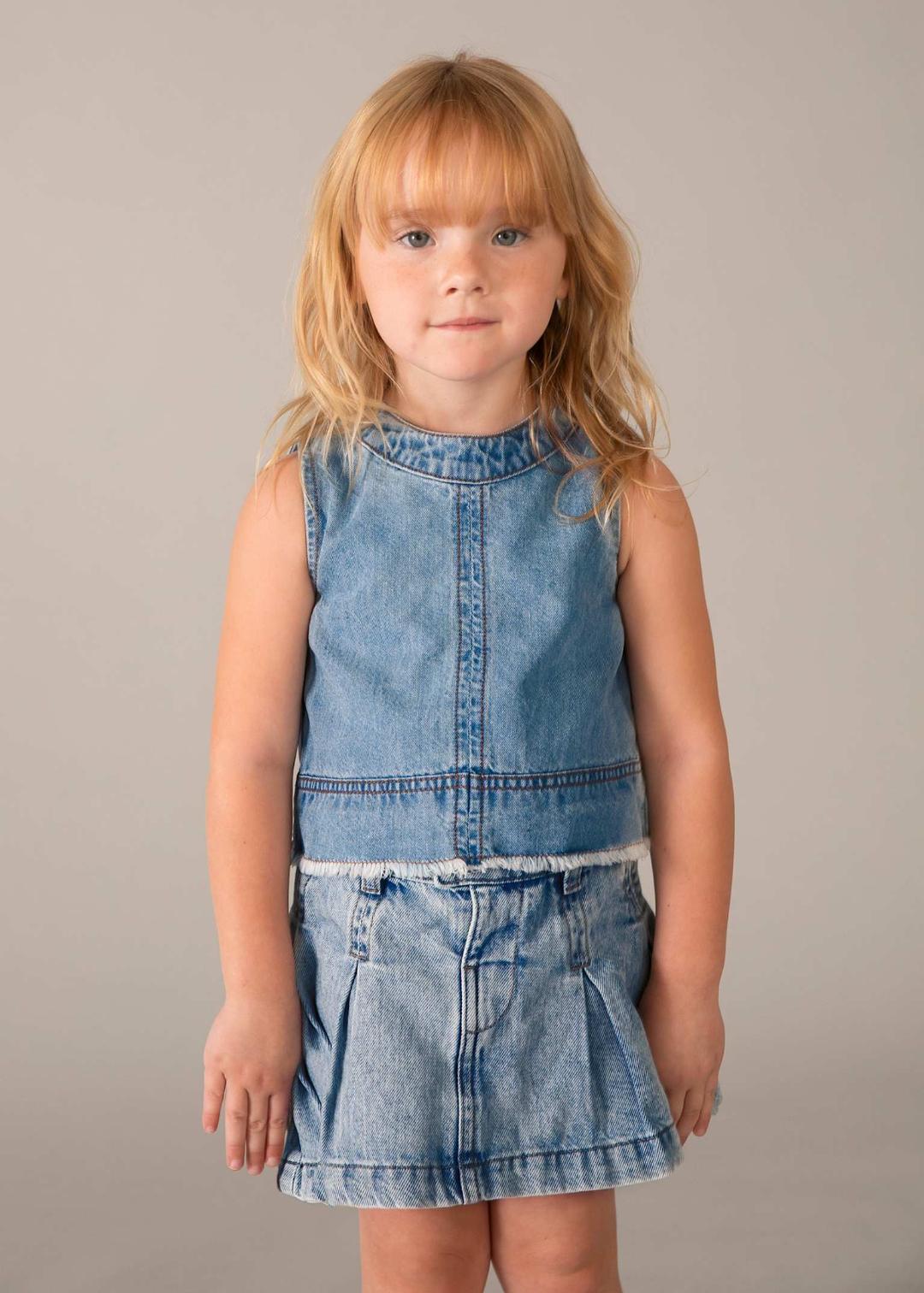 Mayoral Light | Denim Top